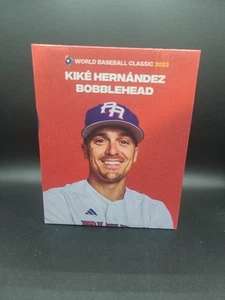 2023 Kike Hernandez Boston Red Sox Classic Bobblehead SGA WBC 8/9 World Baseball - Picture 1 of 3