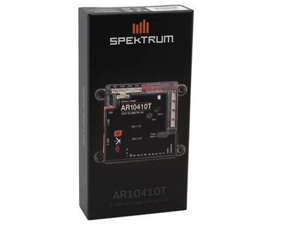 Spektrum RC AR10410T 10 Channel PowerSafe Telemetry Receiver  SPMAR10410T - Image 1 of 4
