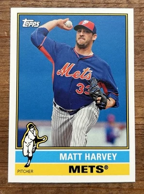 Matt Harvey 2015 Topps Archives #187 NY New York Mets MLB  - Image 1 of 2