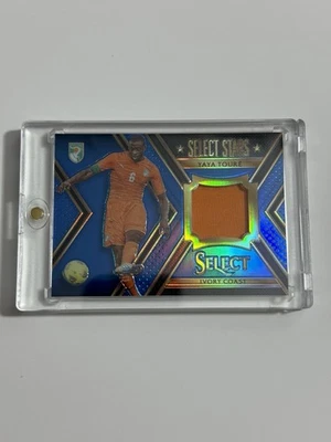 Yaya Toure 2015-16 Panini Select Stars Patch Card Memorabilia /99 Blue - Image 1 of 3