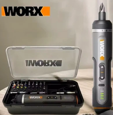 WORX WX242 4V Electrical Screwdriver Set Smart Cordless Electric USB Recharge - Image 1 of 3