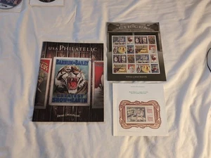 Vintage Circus Posters Sheet Of Us Stamps Book 2014 - Picture 1 of 10