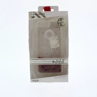 CaseMate Waterfall Case for Pixel XL Pink with bubble - Image 1 of 4