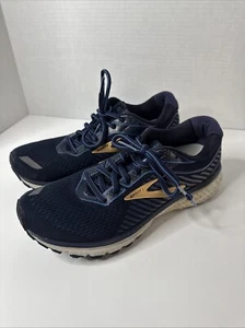 Brooks Ghost 12 1103161D489 Women’s Size 8 Navy Blue Running Shoes Sneakers - Picture 1 of 9
