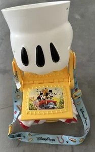 Disney Parks Mickey Mouse Runaway Railway Perfect Hand Picnic Basket Popcorn - Bild 1 von 7