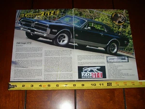 Mercury Cougar GT-E 1968 - artículo original de 2007 - Imagen 1 de 2