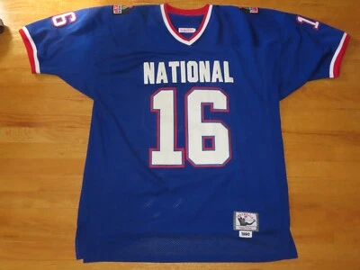 Mitchell & Ness JOE MONTANA Nº Camiseta de fútbol 16 1990 Pro Bowl 49ers (talla 52) Foto 1 de 4