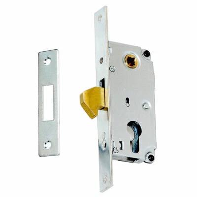 Hakenschloss 72 / 30 Einsteckschloss Schiebetürschloss für Zylinder Schiebetore. - Bild 1 von 2