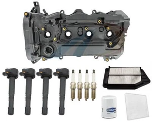 Valve Cover Ignition Coil Spark Plugs Tune Up Kit For Honda Accord 2.4L 13-2017 - Bild 1 von 6