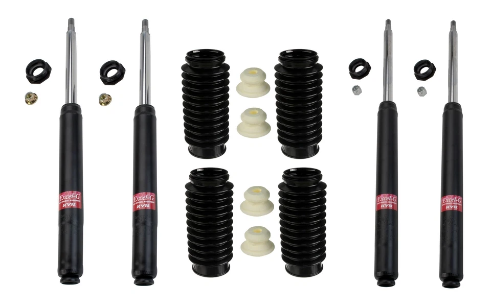 KYB Front and Rear Strut Cartridges Excel-G Bellows Kit for Lexus ES300 1992-94 — 第 1/1 张图片