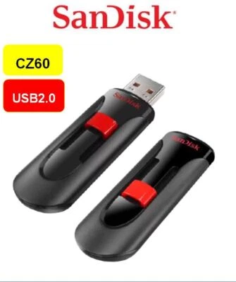 SanDisk Cruzer Glide 32Go 64Go 128Go Lecteurs flash USB 2.0 Mémoire Stick FR - Photo 1/3