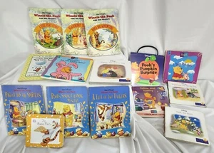 Teacher Childrens Baby Toddler WINNIE THE POOH BOARD Book Lot of 15 DISNEY - Picture 1 of 5