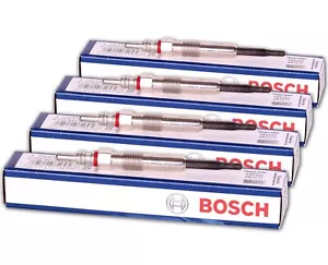 4 Candelette Bosch Audi A3 Seat Ibiza IV Leon Skoda VW Golf V 1.9 2.0 TDI - Imagen 1 de 6
