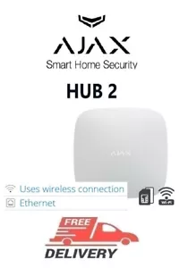 Ajax Hub 2 intelligent control panel, White - Picture 1 of 1