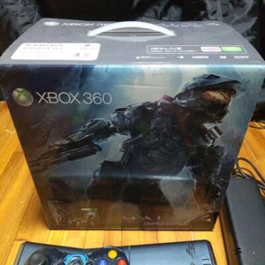 Microsoft Xbox360 Console 320GB Halo 4 Limited Edition Boxed Tested From Japan - Picture 1 of 14