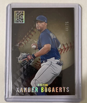 XANDER BOGAERTS 44/75 2022 PANINI CAPSTONE LUXURY SUITE, BOSTON RED SOX - Image 1 of 2