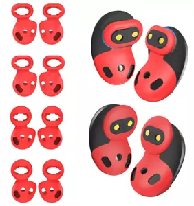Zotech 4 Pair Anti-Slip Eartips Cover for Samsung Galaxy Bud Live (Red, S/L) - Picture 1 of 6