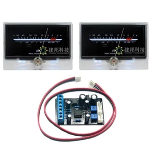 Luz trasera nivel DB nivel medidor VU posamplificador P-134 2 piezas con placa de controlador        - Imagen 1 de 8