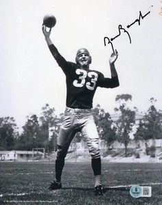SLINGIN Sammy Baugh Autographed Signed WASHINGTON REDSKINS 8x10 Photo BAS COA - Picture 1 of 2