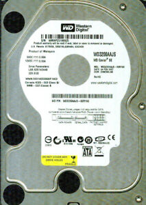 WD3200AAJS-00RYA0  EHNCNVJAB,  WESTERN DIGITAL SATA 320GB FEB 2007