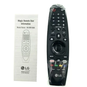 Control remoto por voz original LG Magic AN-MR18BA para televisores inteligentes 2018 - Imagen 1 de 3
