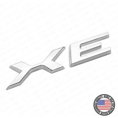 For Jaguar XE Liftgate Trunk Car Logo Emblem Badge Nameplate R Sport SV Chrome Foto 1 de 3