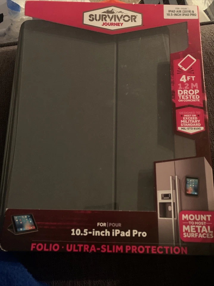 NEW GRIFFIN SURVIVOR JOURNEY IPAD AIR (2019) 10.5 INCH IPAD PRO COVER/CASE GRAY - Image 1 of 1