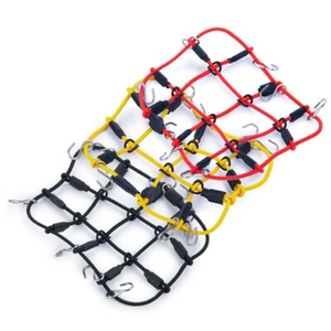 Portapacchi elastico rete da carico e gancio per 1:24 RC modello assiale SCX24 cingolato - Foto 1 di 15