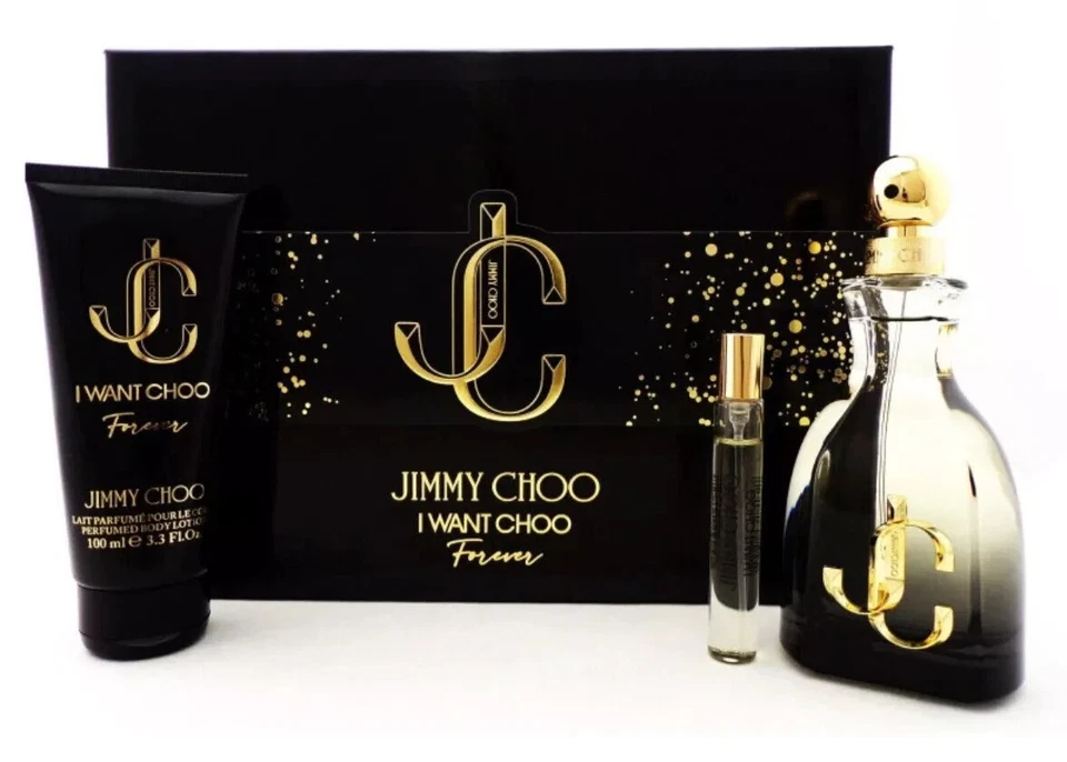 Juego de regalo de 3 piezas de fragancia para mujer I Want Choo Forever de Jimmy Choo Foto 1 de 1