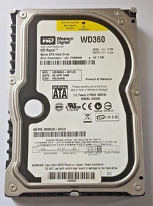 36.7 GB SATA Western Digital WD360GD-00FLC0 10000rpm 8MB HDD 3.5 " Hard Drive - Picture 1 of 1