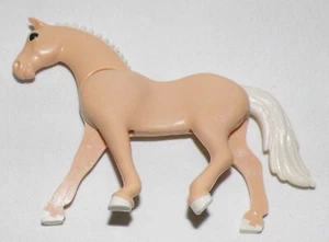 40287, 1x Pferd, 3. Generation, Schweif abstehend, hellbraun, beige - Bild 1 von 1