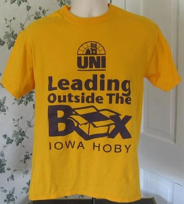 Camiseta mediana Iowa HOBY juvenil para niños líder fuera de la caja UNI Hugh O'Brien Foto 1 de 4