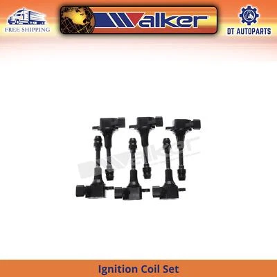 Conjunto de bobina de ignição Walker 2003 2004 2005 para 2002-2008 Nissan Maxima 3.5L V6 - Imagem 1 de 4