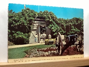 Fort Sutter, 49 Gold Rush: Sacramento, CA - Vintage Postcard - Picture 1 of 3