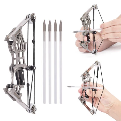 NIKA ARCHERY MINI Archery Compound Bow Type with 12 Arrows for Hunting Shoot Target Practise