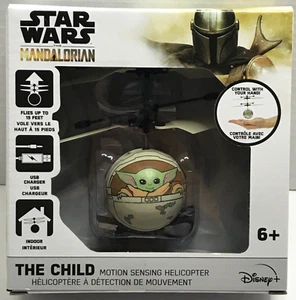 Disney Star Wars The Mandalorian The Child (Baby Yoda) Motion Sensing Helicopter - Bild 1 von 2