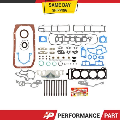Juego completo de pernos de cabeza de junta MLS para camioneta Toyota 4Runner 85-99 Celica 22R 22RE Foto 1 de 4