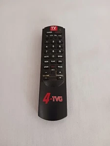 TV Guide 4-TVG Universal Remote For 4 Devices - TV, VCR, CBL, AUX - Picture 1 of 3