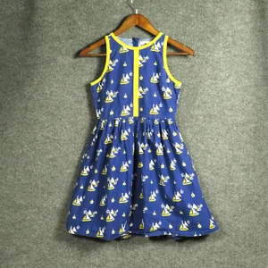 Mata Traders Dress Womens Extra Small Blue Sleeveless Front Pockets Ladies - Picture 1 of 8