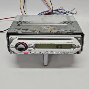 Sony CDX-GT10M Marine FM/AM Stereo Radio Disc Player/MP3 W/harness TESTED WORKS! - Picture 1 of 7