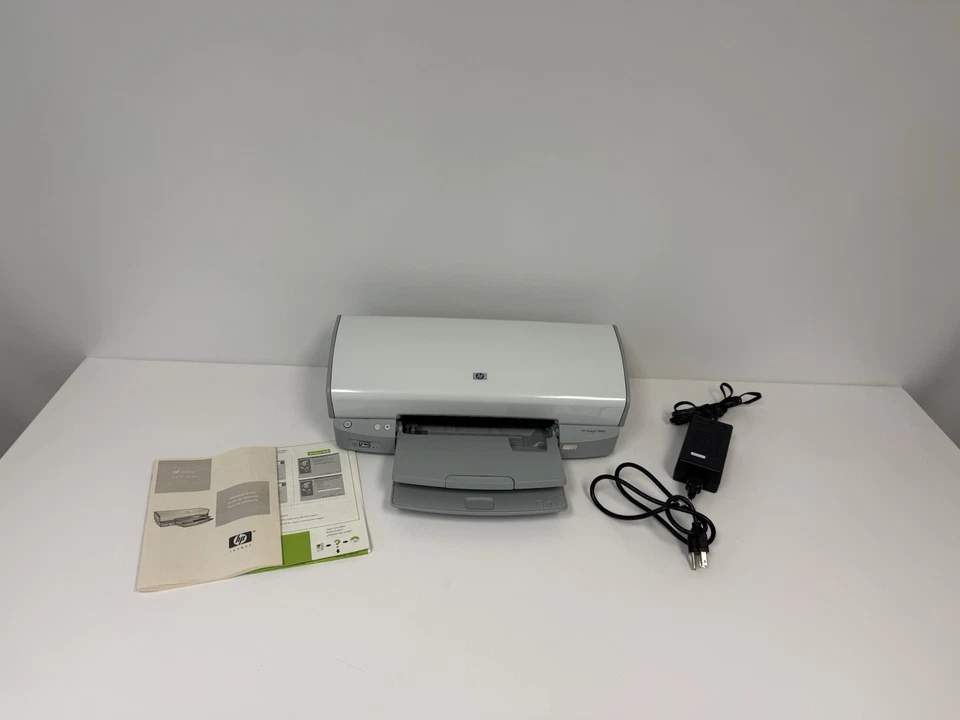 HP Deskjet 5440 Photo Printer Tested W/ Power Supply Low Usage - Image 1 of 4