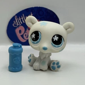 POLAR BEAR #647 con accesorio - Auténtico Littlest Pet Shop - Hasbro LPS - Imagen 1 de 4