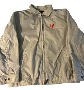 Vineyard Vines Jacket Men’s Large Tan Performance Full Zip Outdoors Windbreaker - Picture 1 of 9