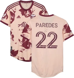 Camiseta Christhian Paredes Portland Timbers firmada MU #22 de la temporada 2023 - S - Imagen 1 de 1