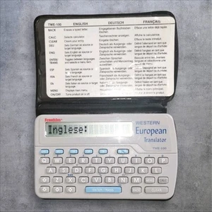 Franklin TWE-100 Western European Language Translator Handheld VintageTested - Picture 1 of 5