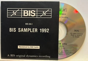 BIS Sampler 1992 (CD Promo, Sampler, Card Sleeve Austria) *Rare* *Very Good* - Bild 1 von 2