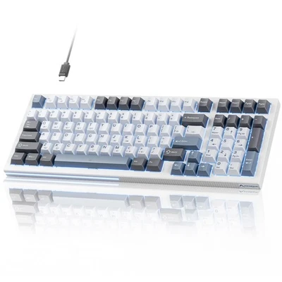 KEMOVE K98SE Mechanische Gaming Tastatur, 98 Tasten LED Hintergrundbeleuchtung Programmierbar, 96... - Bild 1 von 4