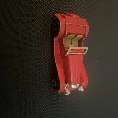 Vintage 1982 Matchbox Lesney SS 100 Jaguar  Deep Red 1:50 - Image 1 of 4