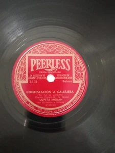 Latin 78 - Lupita Moran - Contestavion A Callejera - Peerless 3328 - Picture 1 of 2