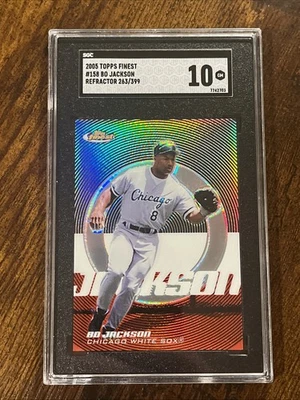 2005 Finest Refractor /399 #158 Bo Jackson SGC 10 - Image 1 of 2